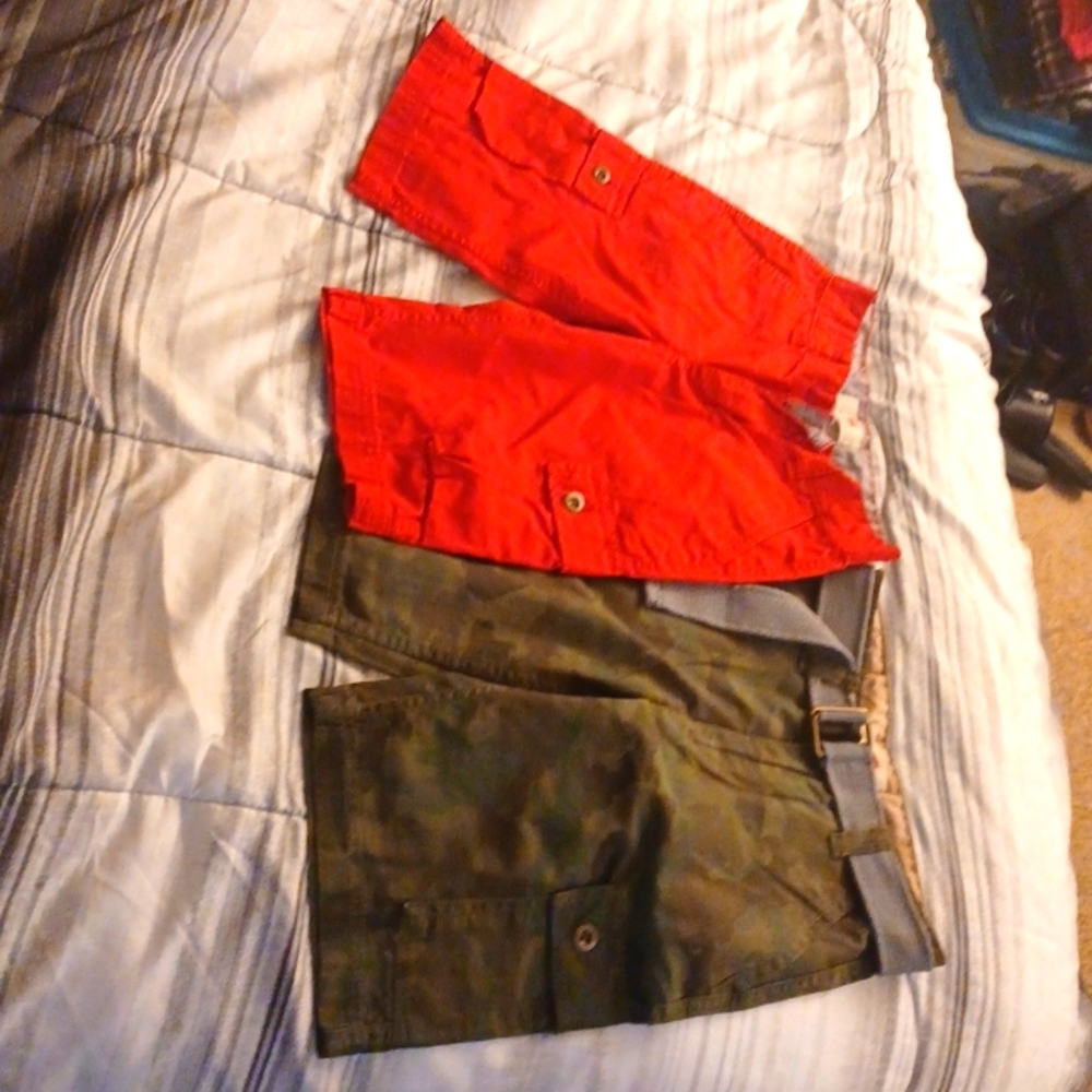 Two pair Levi shorts for boys
